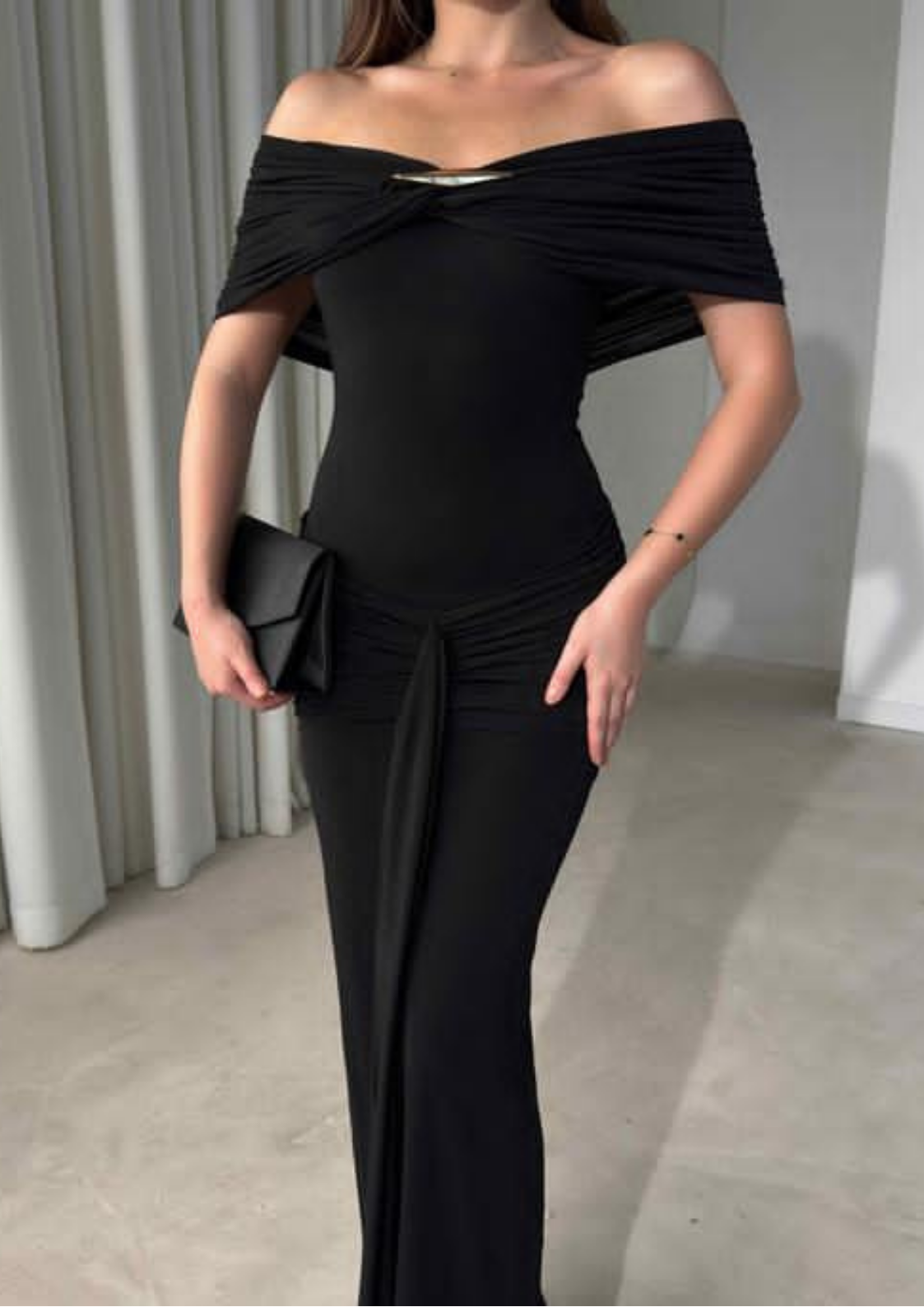 ROBE SIMPLE COL BATEAU - Image 4