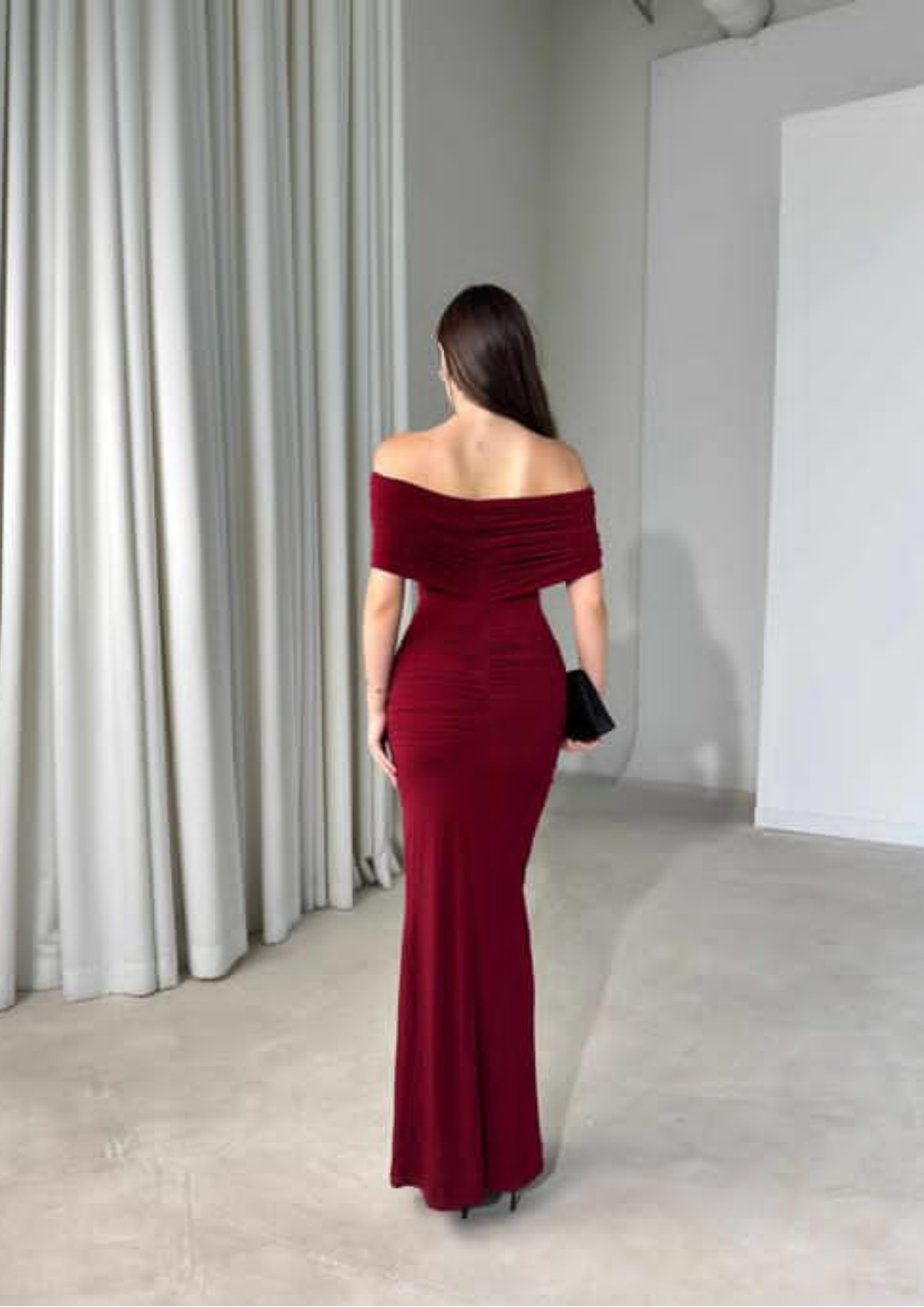 ROBE SIMPLE COL BATEAU - Image 6