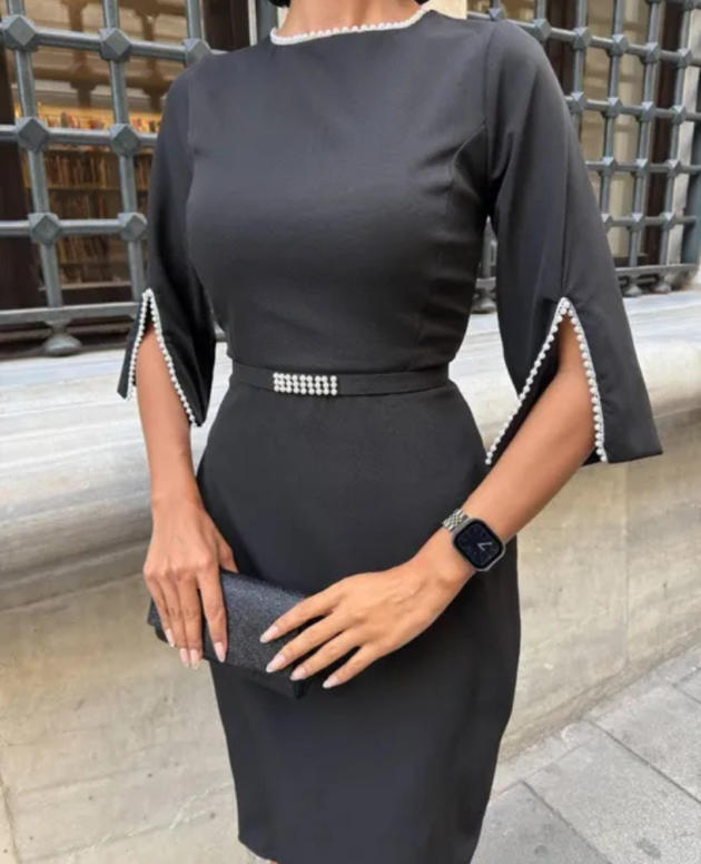 Robe mi-longue élégante